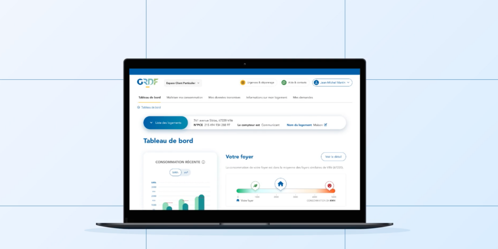 espace client GRDF